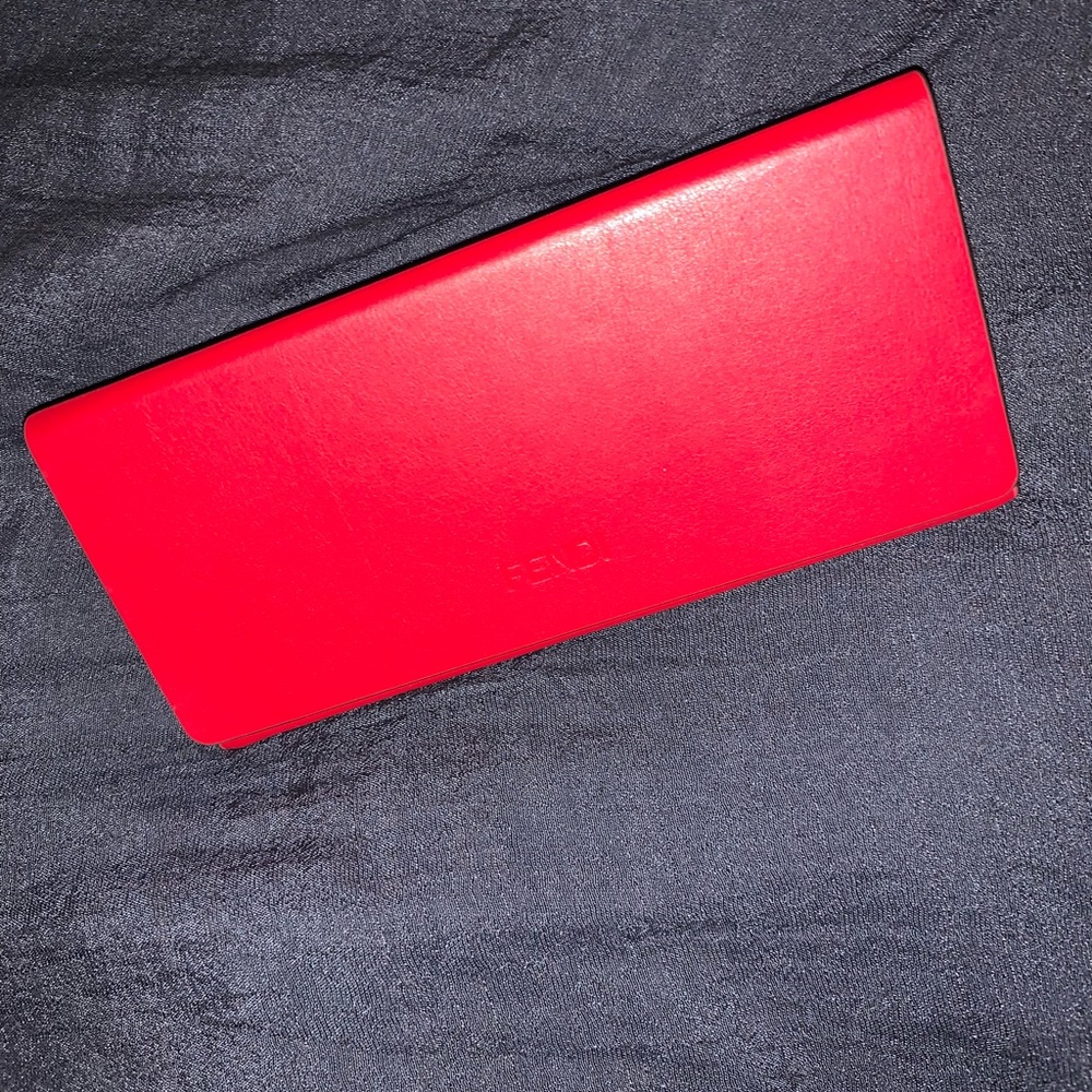 Fendi Sunglasses Case/ Red/Brand New